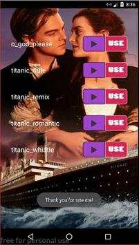 Titanic original ringtones screenshot 2