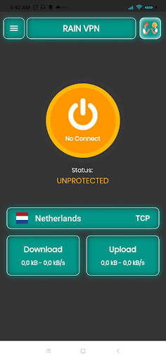 Rain VPN screenshot 2
