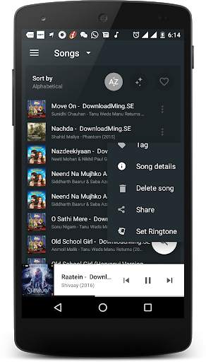 Music Player Ringtone & Share screenshot 5