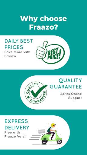 FRAAZO - Order Fresh Vegetables & Fruits Online screenshot 1