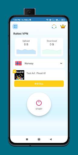 Rohini VPN - Super Fast VPN & Free VPN Fast Server screenshot 2