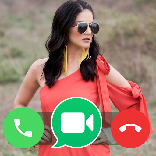 Sunny Leon Fake Video Call fun icon