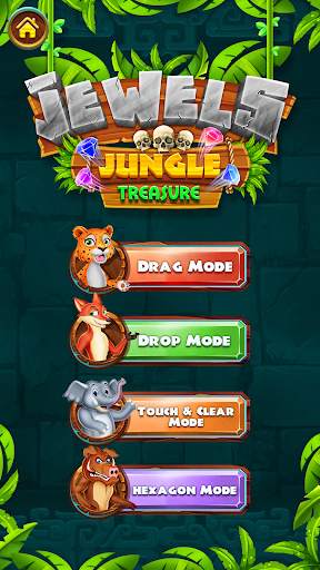 Jewels Jungle Treasure - Block Puzzle Hexa screenshot 7