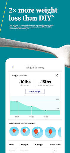 WeightWatchers screenshot 2