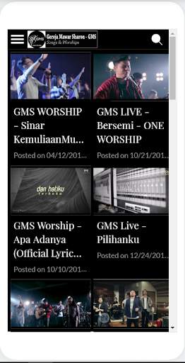 GMS Song Gereja Mawar Sharon Unofficial screenshot 3