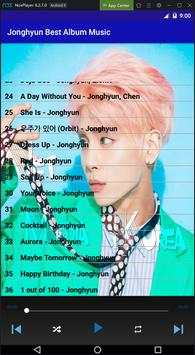 Jonghyun Best Album Music screenshot 3