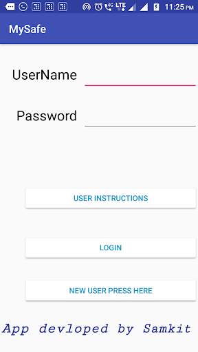 MySafe : Password Manager App screenshot 1