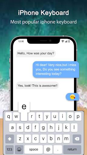 Iphone Keyboard screenshot 3