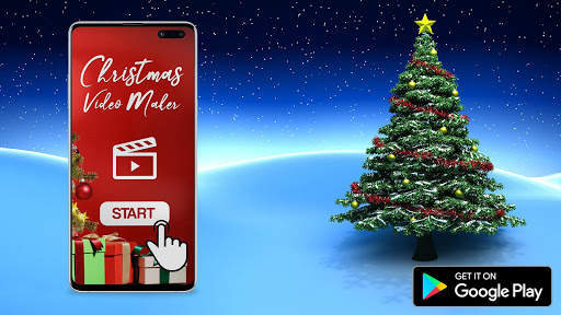 Christmas Video Maker 🎄 Effects, Frames, filters screenshot 1