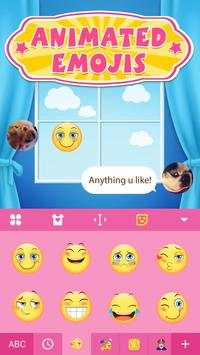 Animated Emoji & Cute Emoji Keyboard screenshot 1