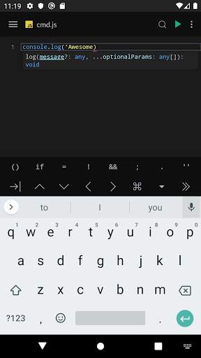 Spck Editor for NodeJS screenshot 1