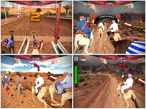 UAE Camel Racing... screenshot 9