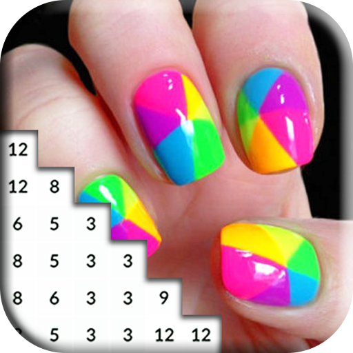 Nails Coloring Game: Nails Color by Number icon
