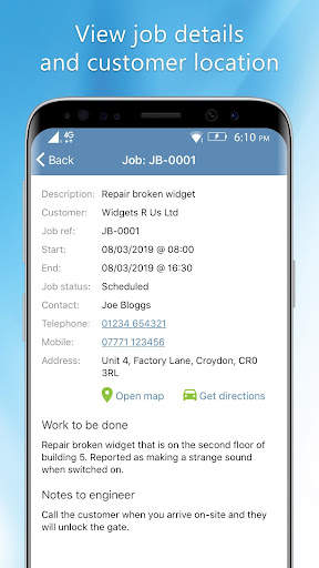 My Jobs - Job sheet app screenshot 2