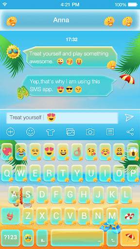 Holiday Live Wallpaper Emoji screenshot 1