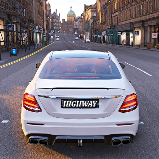 Mercedes Highway Car Traffic Racer Simulator icon