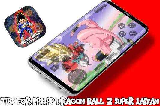 Tips For PPSSPP dragon ball z super saiyan screenshot 1