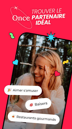 Once: Appli de rencontre, chat screenshot 1
