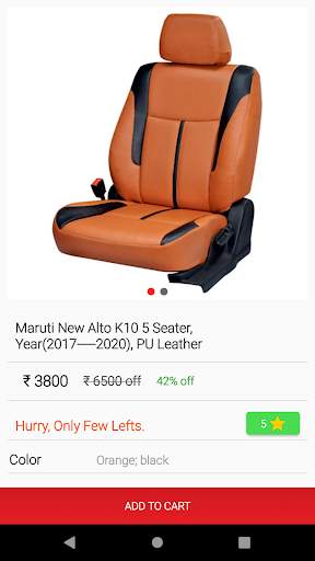 TopAutoCare (Online Car Seat Cover Booking App) screenshot 4