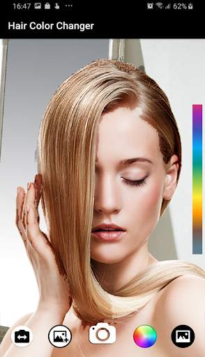 Hair Color Changer Camera LIVE screenshot 2