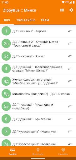Transport schedule - ZippyBus screenshot 2