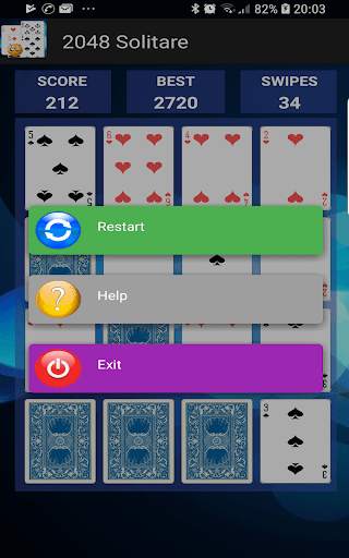 2048 Solitare screenshot 2