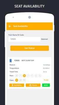 Train Seat availability- Indian Railway PNR Status screenshot 2