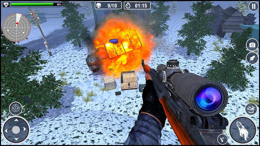 sniper rifle shooter: game menembak gratis screenshot 5