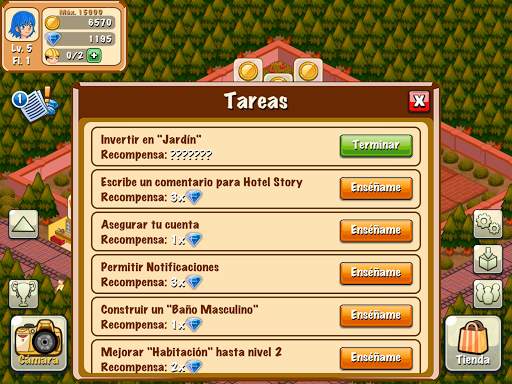 Hotel Story: Resort Simulado screenshot 14