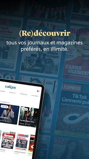 Cafeyn - Journaux & magazines screenshot 2