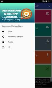 Orangemoon Whatsapp Cleaner screenshot 1