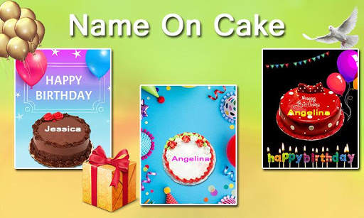 Name On Birthday Cake : Stickers, Quotes screenshot 2