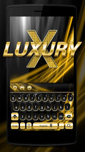 Gold and Black Luxury Keyboard screenshot 2
