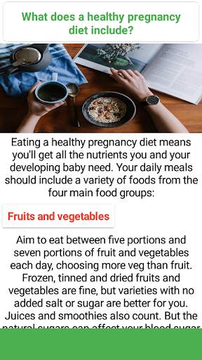 Pregnancy App & Pregnancy Diet screenshot 8