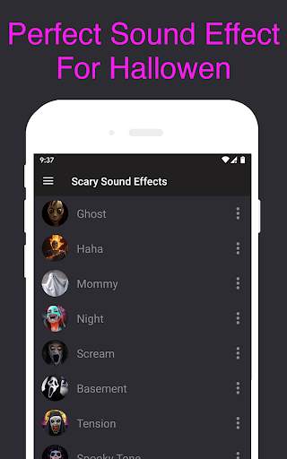 Scary Sound Effects - Ghost Sounds Ringtones Free screenshot 11