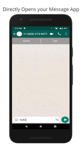 No Save Chat- send message without saving number😎 screenshot 3