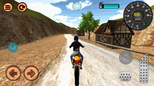 Motocross Countryside Drive 3D screenshot 2