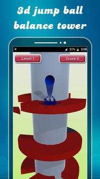 3d Helix Jump Ball – Tower Balance Game screenshot 2