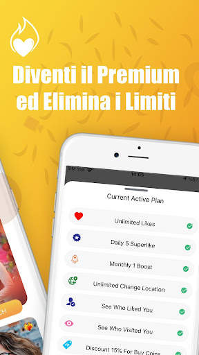 Meetly - Applicazione di incontri e chat gratuita screenshot 3