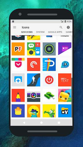 Oreo Square - Icon pack 5 تصوير الشاشة