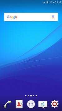 Wave Z4 Launcher Theme screenshot 1