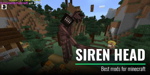 Siren Head Horror mod for minecraft screenshot 3