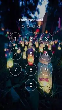 Fireflies lockscreen screenshot 3