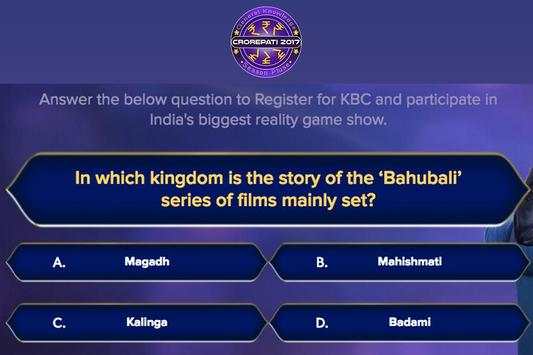 KBC In Hindi screenshot 1