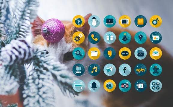 Christmas kitten theme screenshot 1