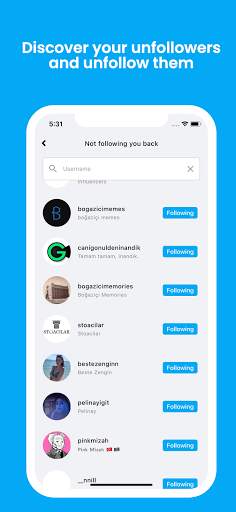 FolStats Followers Analytics for Instagram screenshot 2
