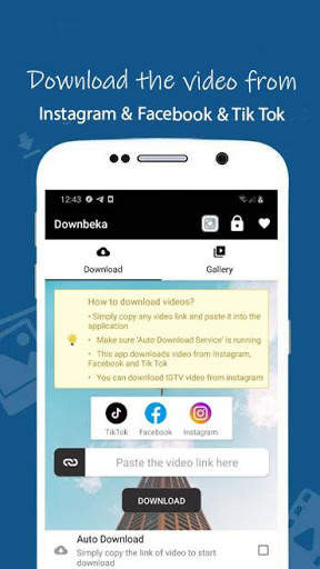 Downloader for Instagram and Tik Tok and facebook screenshot 2
