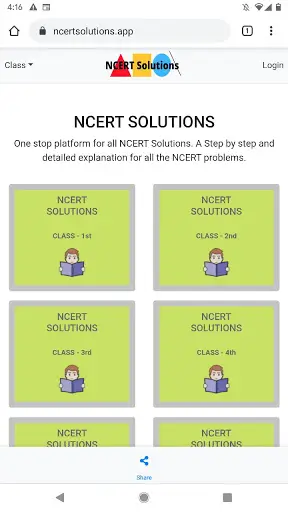 NCERT Solutions App 1 تصوير الشاشة