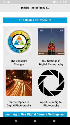 Photography for Beginners screenshot 4