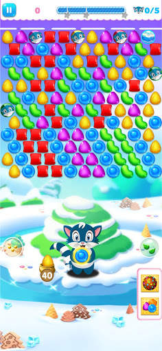 Candy Cat Rescue Bubble Shooter screenshot 13